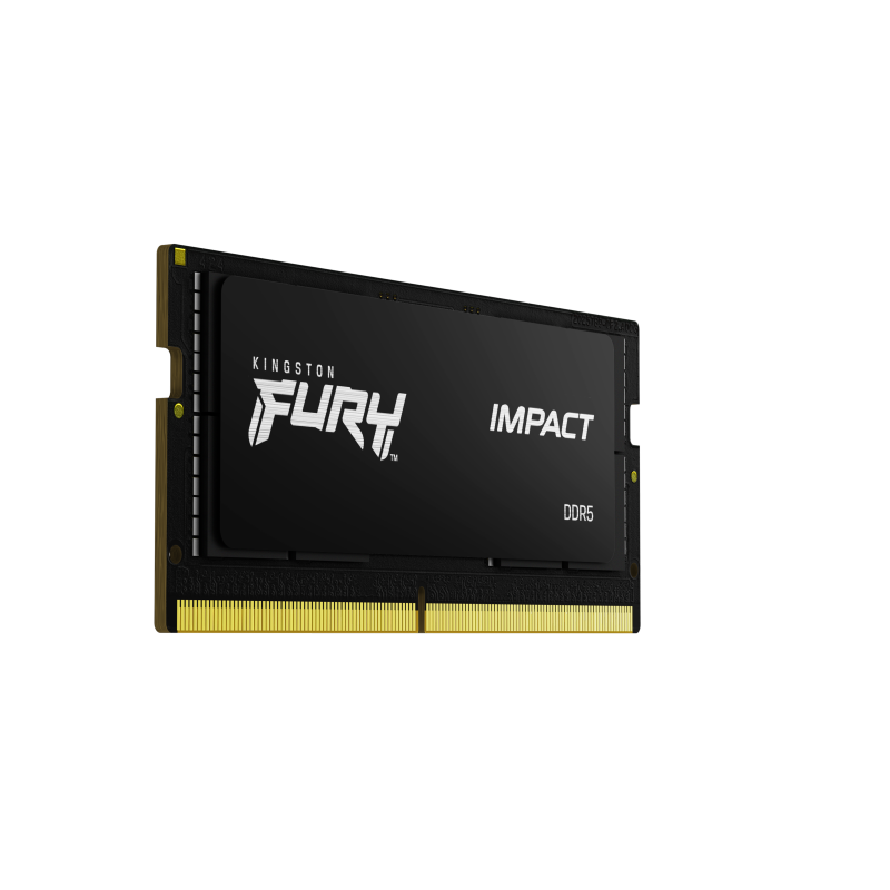 Kingston Technology Fury Impact Módulo de Memória RAM 16 GB 1 x 16 GB DDR5 5600 MT/s CL40 262-pin SO-DIMM - KF556S40IB-16 - 0740617331677