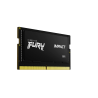 Kingston Technology Fury Impact Módulo de Memória RAM 16 GB 1 x 16 GB DDR5 5600 MT/s CL40 262-pin SO-DIMM - KF556S40IB-16 - 0740617331677