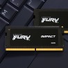 Kingston Technology Fury Impact Módulo de Memória RAM 16 GB 1 x 16 GB DDR5 5600 MT/s CL40 262-pin SO-DIMM - KF556S40IB-16 - 0740617331677