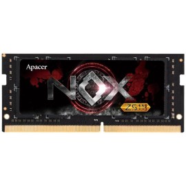 Apacer NOX Módulo de Memória RAM 16 GB 1 x 16 GB DDR4 3200 MHz CL20 260-pin SO-DIMM - A4S16G32CLYBDAA-1 - 0807486504769