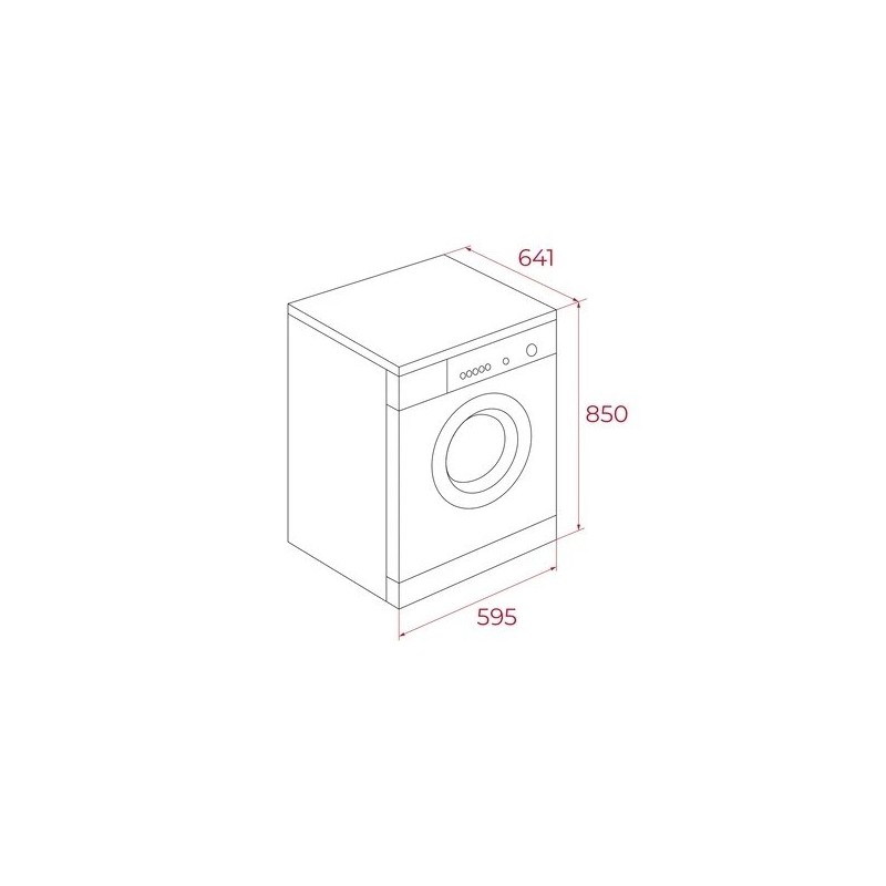 TEKA - Máq. Lavar Roupa WMK 71240 WH MAESTRO 113900019