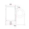 TEKA - Máq. Lavar Roupa WMK 71240 WH MAESTRO 113900019