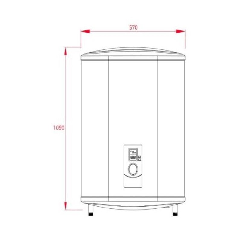 TEKA - Termoacumulador SHS 100 D SLIM 111700002