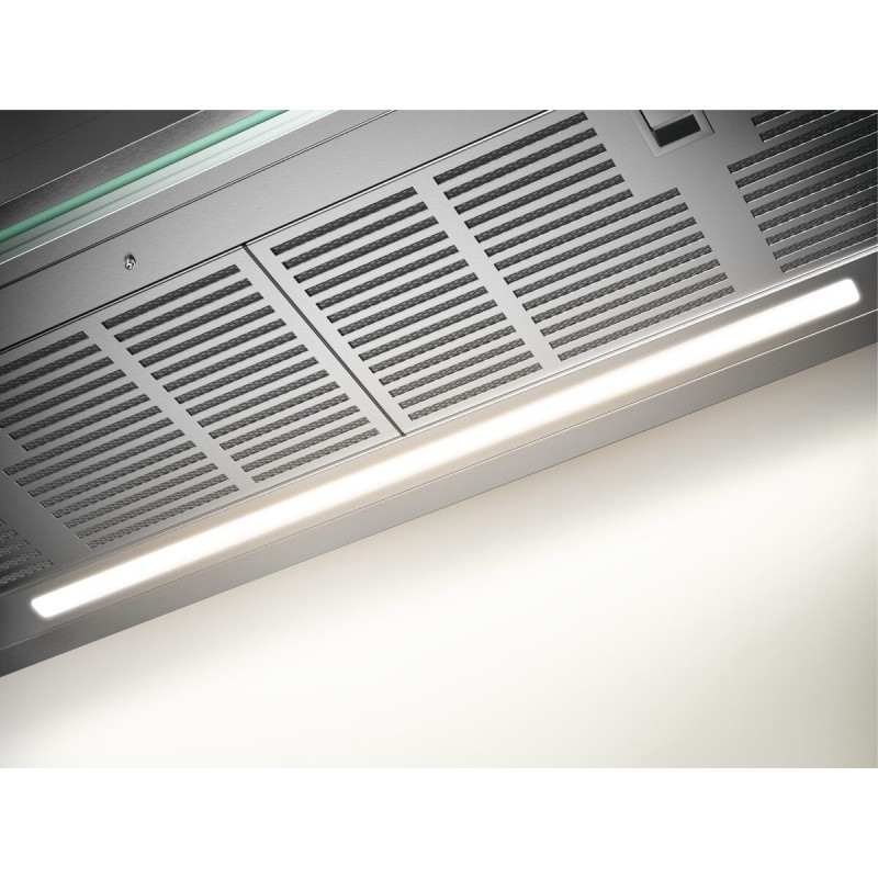 AEG Série 6000 GDE689HM Exaustor de Encastre, Hob2Hood, 750 m3/h, 90 cm, Inox - 7333394121871