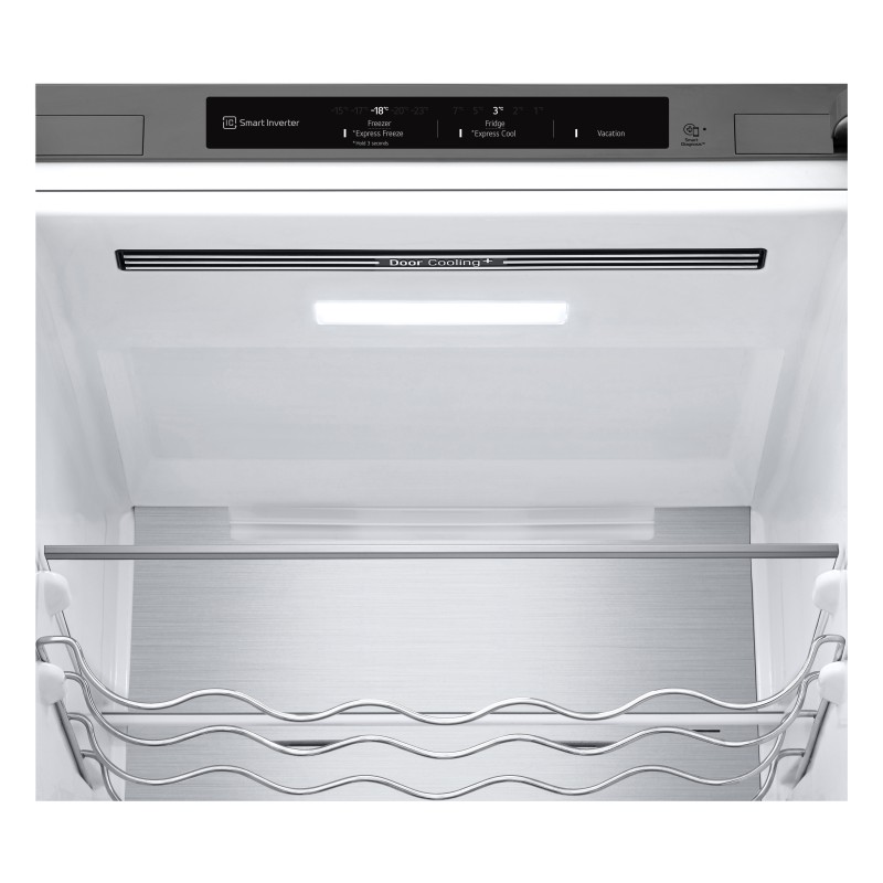 LG GBV7280BMB Frigorífico Combinado Independente, 387 L, No Frost, Aço inoxidável - 8806084880796