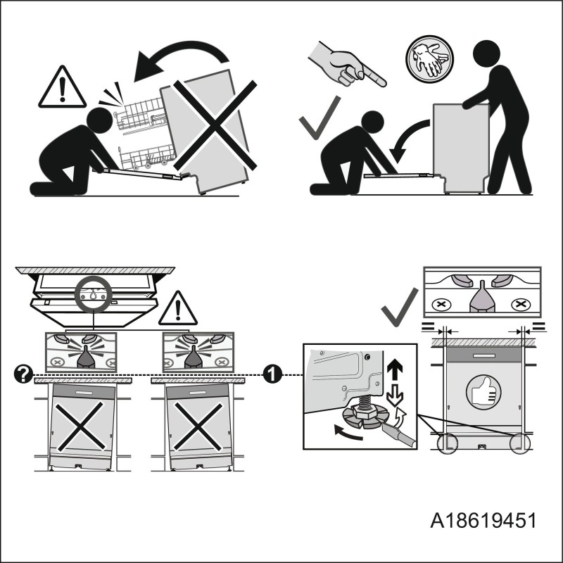 AEG FSE54600Z Máquina de Lavar Loiça Encastre, 13 Conjuntos, 60 cm, Branco - 7333394053967