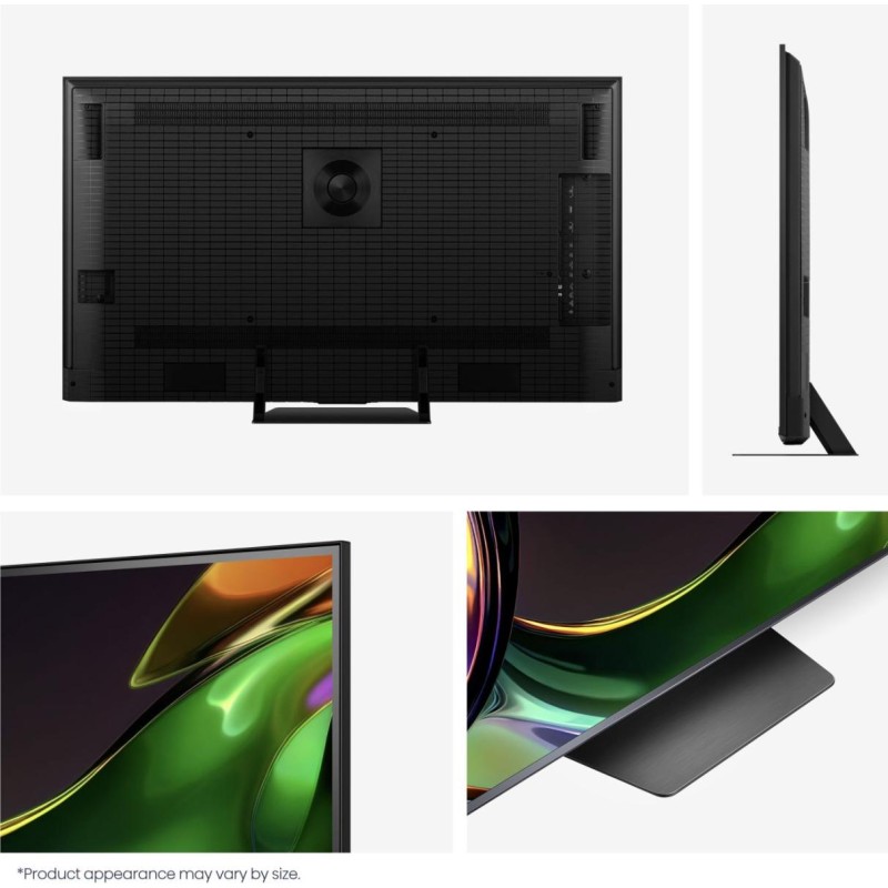 Hisense 65UR8S RGB-MiniLED TV Plano 165,1 cm (65") 4K Ultra HD, Smart TV, Wi-Fi, Ethernet, LAN, Bluetooth, Preto - 6942351436630