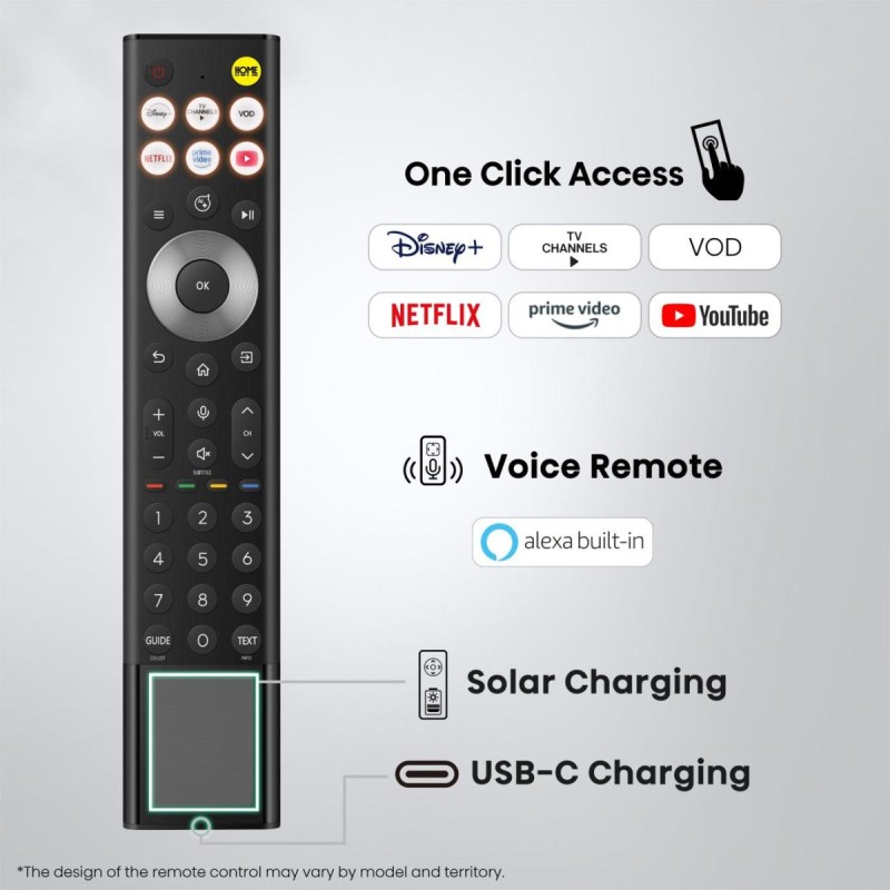 Hisense 65UR8S RGB-MiniLED TV Plano 165,1 cm (65") 4K Ultra HD, Smart TV, Wi-Fi, Ethernet, LAN, Bluetooth, Preto - 6942351436630