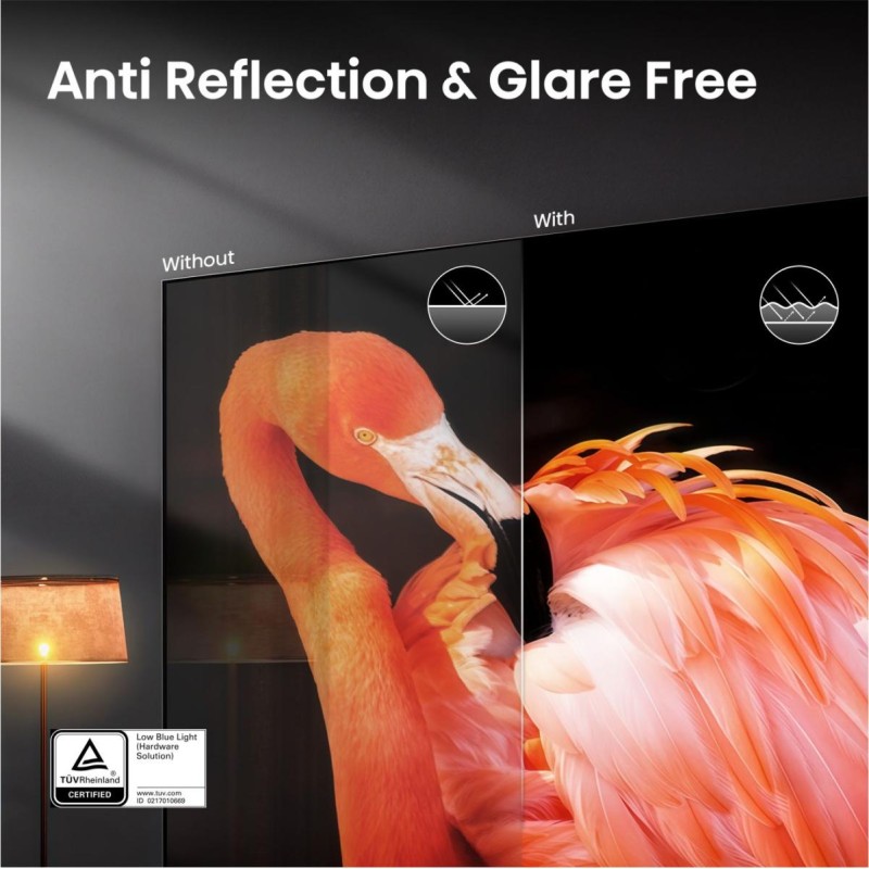 Hisense 65UR8S RGB-MiniLED TV Plano 165,1 cm (65") 4K Ultra HD, Smart TV, Wi-Fi, Ethernet, LAN, Bluetooth, Preto - 6942351436630