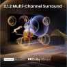 Hisense 65UR8S RGB-MiniLED TV Plano 165,1 cm (65") 4K Ultra HD, Smart TV, Wi-Fi, Ethernet, LAN, Bluetooth, Preto - 6942351436630