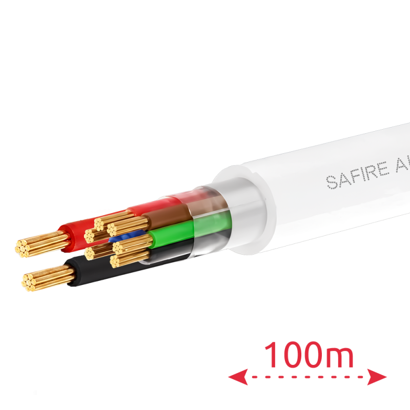 Safire CA6P2-100-H-Cca-WHITE