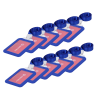 CardCube 10XCARD-HOLDER-V-BLUE