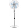 Orbegozo SF 1040 Ventoinha de Pé, 40 cm, 45 W, 3 Velocidades, 5 Pás, Altura Regulável, Branco - 8435568402546