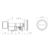 iLOQ ILOQ-S50-CYLINDER-3030