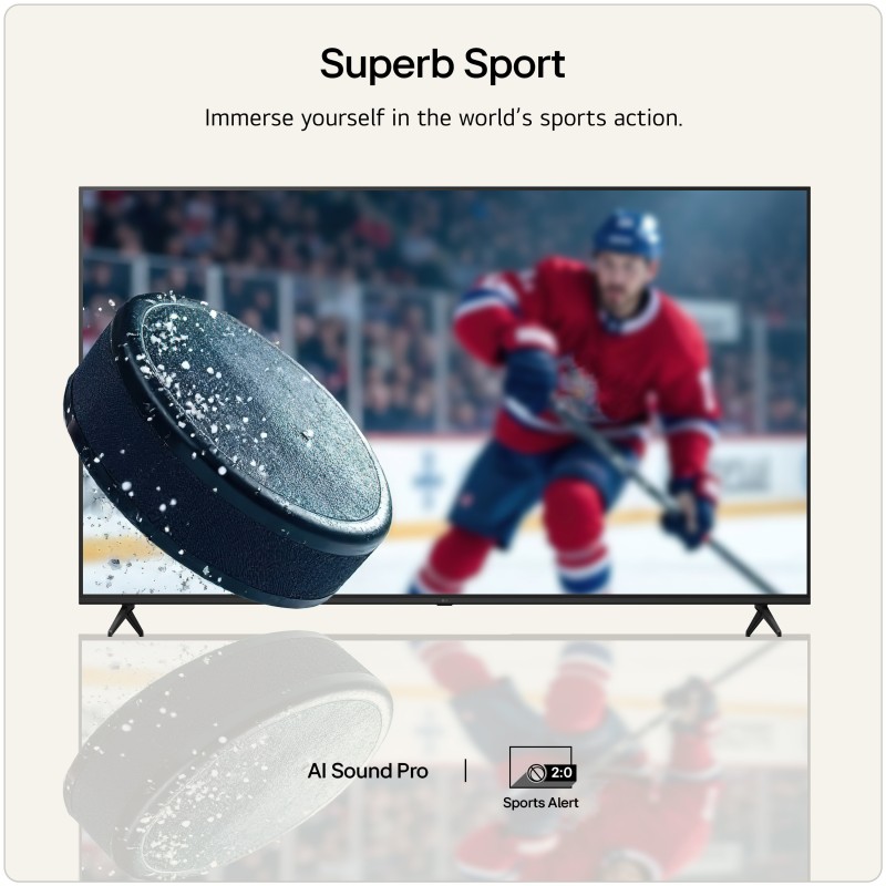 LG 75NU850B6LA.AEU LED TV Plano 190,5 cm (75") 4K, Ultra HD, Smart TV, Wi-Fi, Ethernet, LAN, Bluetooth, Preto - 8806096703243