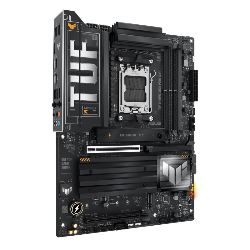 ASUS TUF GAMING X870-PLUS WIFI Motherboard AMD X870 Socket AM5 DDR5 ATX PCIe 5.0 M.2 Wi-Fi - 90MB1IU0-M0EAY0 - 4711387723609