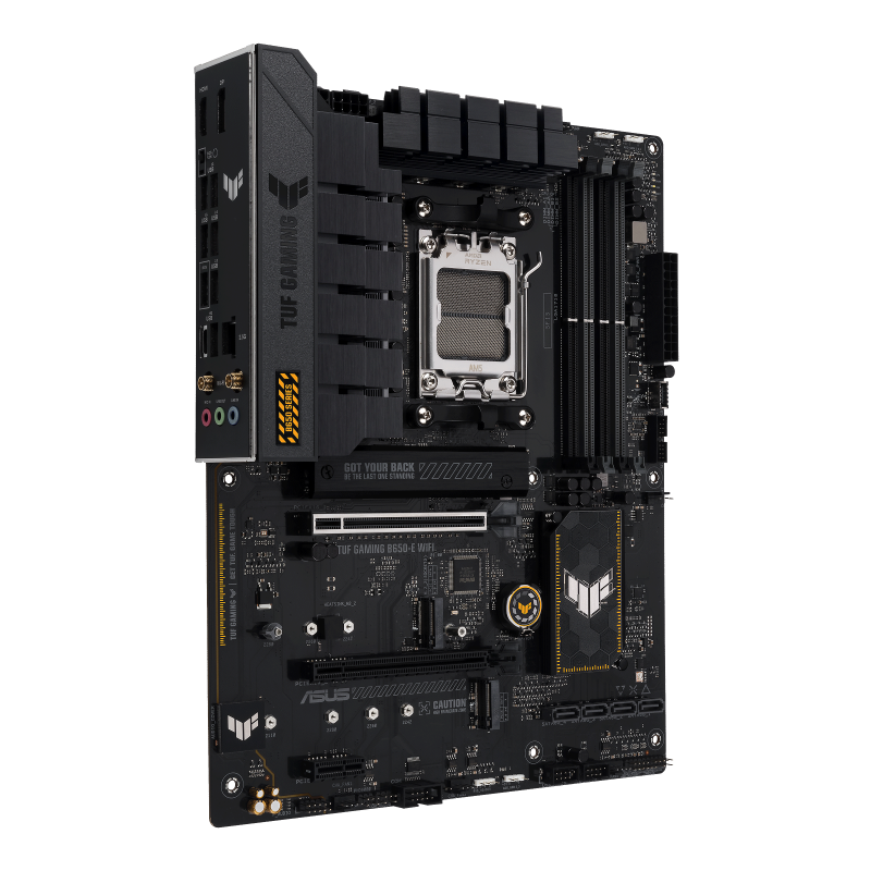 ASUS TUF GAMING B650-E WIFI Motherboard AMD B650 Socket AM5 DDR5 ATX PCIe 5.0 M.2 Wi-Fi - 90MB1GT0-M0EAY0 - 4711387423073