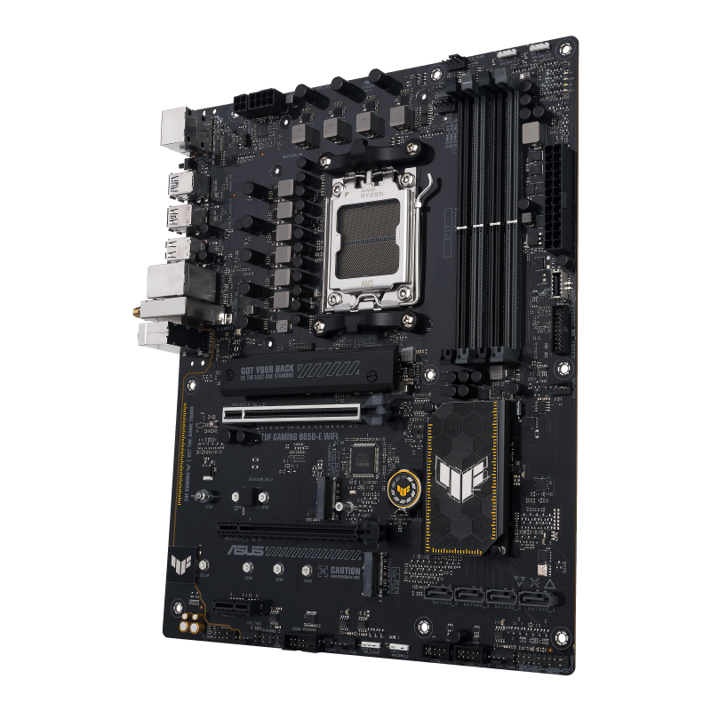 ASUS TUF GAMING B650-E WIFI Motherboard AMD B650 Socket AM5 DDR5 ATX PCIe 5.0 M.2 Wi-Fi - 90MB1GT0-M0EAY0 - 4711387423073