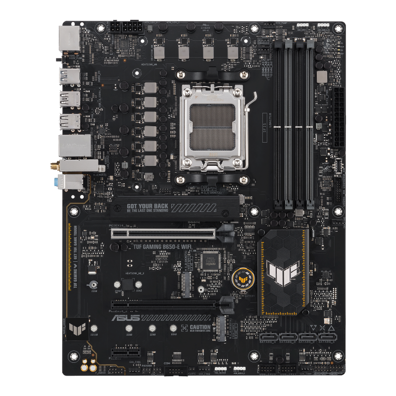 ASUS TUF GAMING B650-E WIFI Motherboard AMD B650 Socket AM5 DDR5 ATX PCIe 5.0 M.2 Wi-Fi - 90MB1GT0-M0EAY0 - 4711387423073