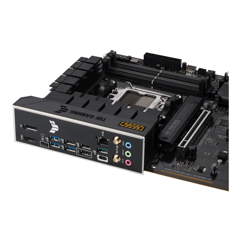 ASUS TUF GAMING B650-E WIFI Motherboard AMD B650 Socket AM5 DDR5 ATX PCIe 5.0 M.2 Wi-Fi - 90MB1GT0-M0EAY0 - 4711387423073