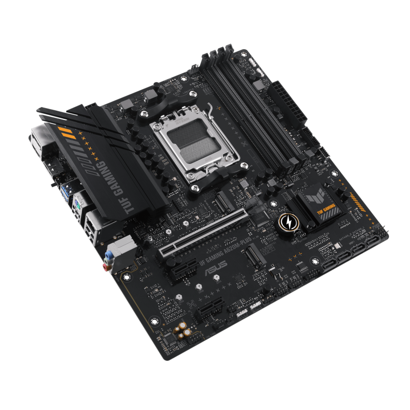 ASUS TUF GAMING A620M-PLUS Motherboard AMD A620 Socket AM5 DDR5 micro ATX PCIe 4.0 M.2 - 90MB1EZ0-M0EAY0 - 4711387164303