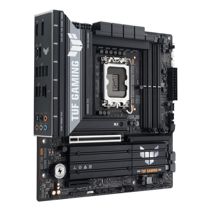 ASUS TUF GAMING B860M-PLUS Motherboard Intel B860 Socket LGA 1851 DDR5 micro ATX PCIe 5.0 M.2 - 90MB1JW0-M0EAY0 - 4711387785126