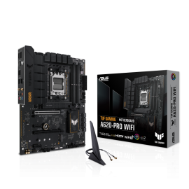 ASUS TUF GAMING A620-PRO WIFI Motherboard AMD A620 Socket AM5 DDR5 ATX PCIe 4.0 M.2 Wi-Fi - 90MB1FR0-M0EAY0 - 4711387206812
