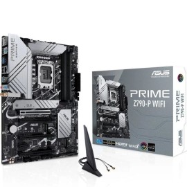 ASUS PRIME Z790-P WIFI Motherboard Intel Z790 Socket LGA 1700 DDR5 ATX PCIe 5.0 M.2 Wi-Fi - 90MB1CJ0-M1EAY0 - 4711081937227