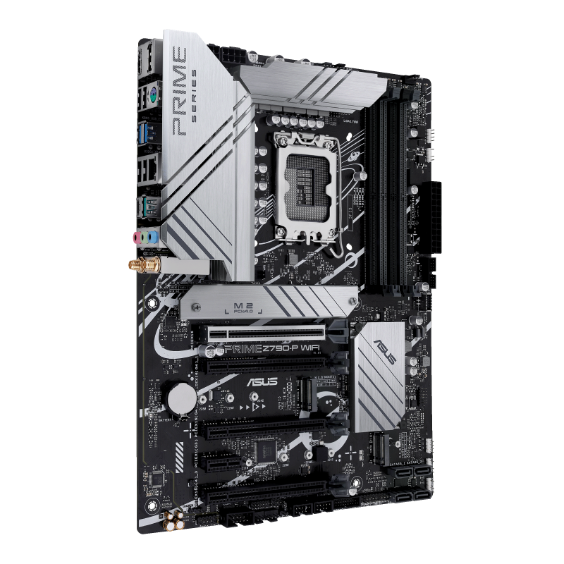 ASUS PRIME Z790-P WIFI Motherboard Intel Z790 Socket LGA 1700 DDR5 ATX PCIe 5.0 M.2 Wi-Fi - 90MB1CJ0-M1EAY0 - 4711081937227