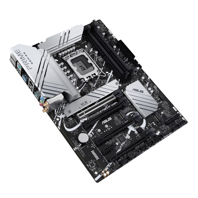 ASUS PRIME Z790-P WIFI Motherboard Intel Z790 Socket LGA 1700 DDR5 ATX PCIe 5.0 M.2 Wi-Fi - 90MB1CJ0-M1EAY0 - 4711081937227