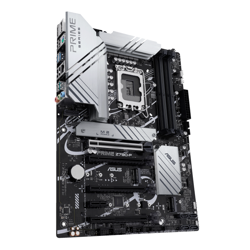 ASUS PRIME Z790-P Motherboard Intel Z790 Socket LGA 1700 DDR5 ATX PCIe 5.0 M.2 Wi-Fi - 90MB1CK0-M1EAY0 - 4711081937449