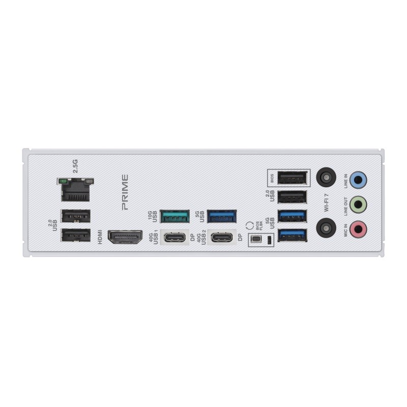 ASUS PRIME X870-P WIFI Motherboard AMD X870 Socket AM5 DDR5 ATX PCIe 5.0 M.2 Wi-Fi - 90MB1IS0-M0EAY0 - 4711387718148