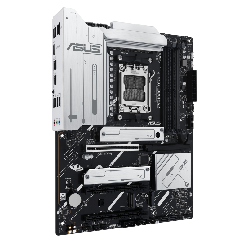 ASUS PRIME X870-P Motherboard AMD X870 Socket AM5 DDR5 ATX PCIe 5.0 M.2 - 90MB1IT0-M0EAY0 - 4711387723036