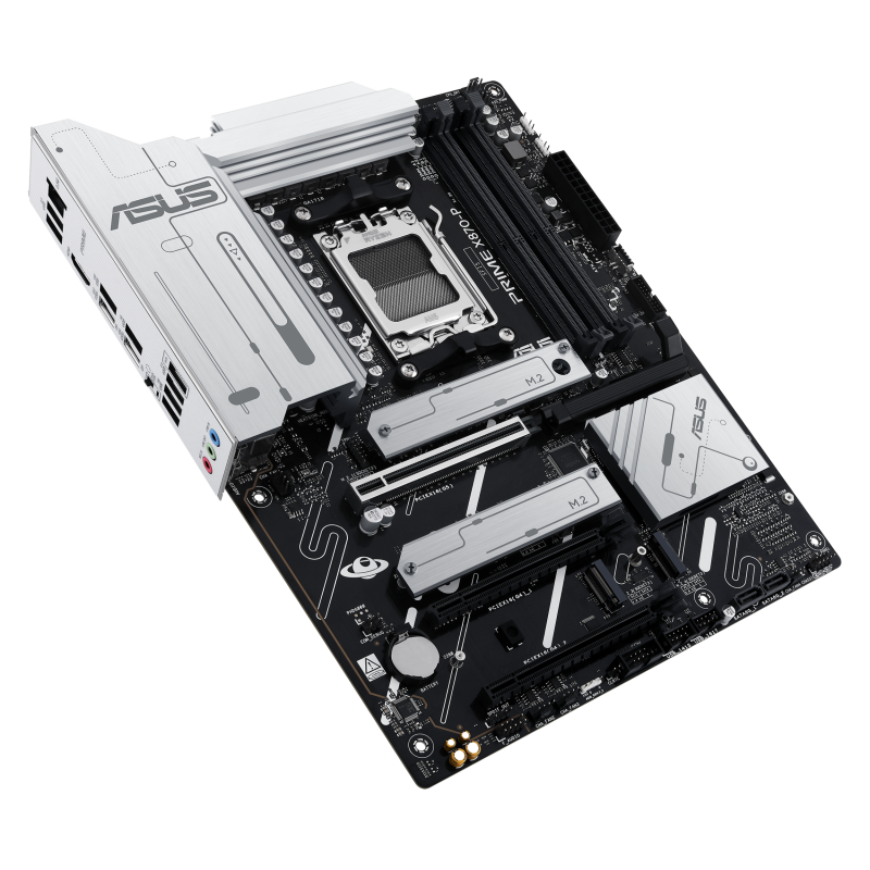 ASUS PRIME X870-P Motherboard AMD X870 Socket AM5 DDR5 ATX PCIe 5.0 M.2 - 90MB1IT0-M0EAY0 - 4711387723036