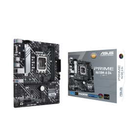 ASUS PRIME H610M-A D4-CSM Motherboard Intel H610 Socket LGA 1700 DDR4 micro ATX PCIe 4.0 M.2 - 90MB19P0-M0EAYC - 4711081514442