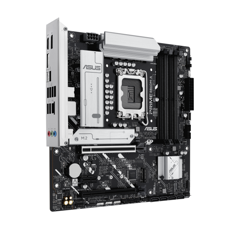 ASUS PRIME B860M-A CSM Motherboard Intel B860 Socket LGA1851 DDR5 micro ATX PCIe 5.0 M.2 - 90MB1K00-M0EAYC - 4711387819869