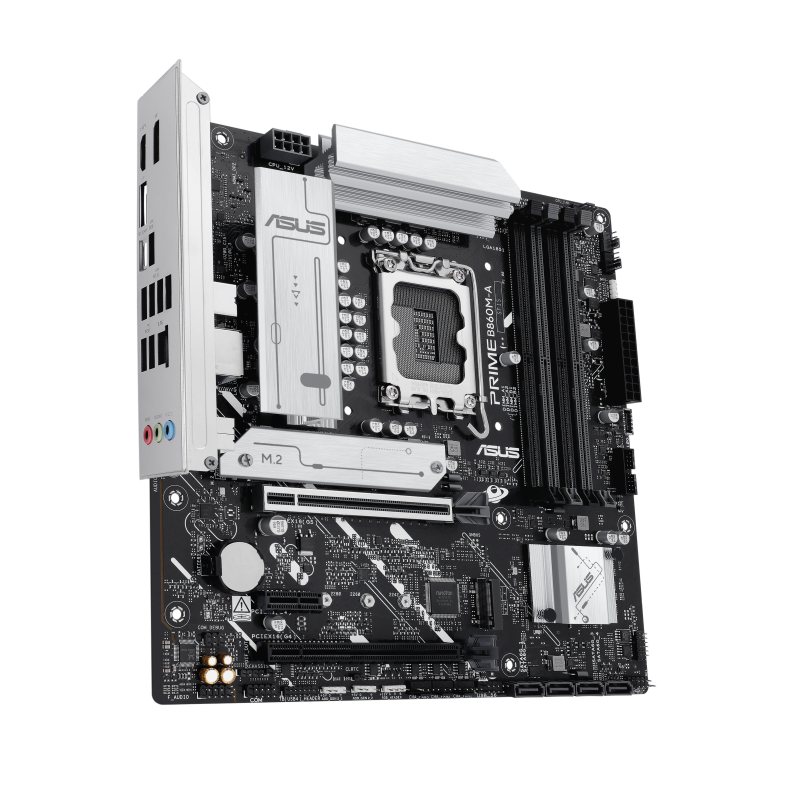 ASUS PRIME B860M-A CSM Motherboard Intel B860 Socket LGA1851 DDR5 micro ATX PCIe 5.0 M.2 - 90MB1K00-M0EAYC - 4711387819869