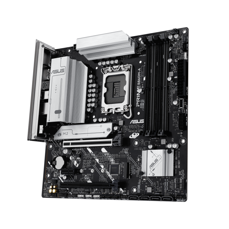 ASUS PRIME B860M-A CSM Motherboard Intel B860 Socket LGA1851 DDR5 micro ATX PCIe 5.0 M.2 - 90MB1K00-M0EAYC - 4711387819869