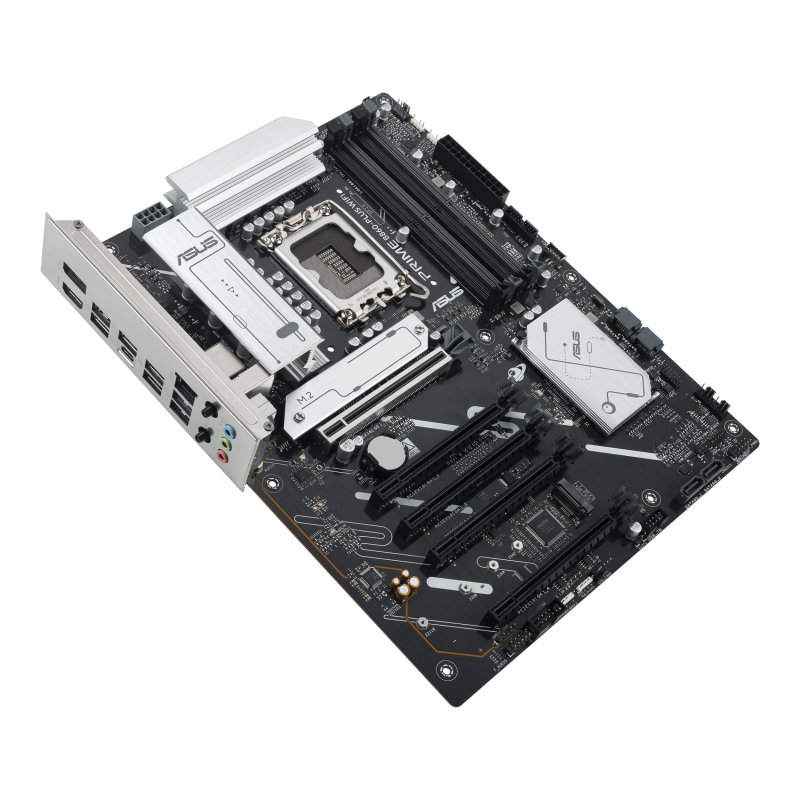 ASUS PRIME B860-PLUS WIFI Motherboard Intel B860 Socket LGA 1851 DDR5 ATX PCIe 5.0 M.2 Wi-Fi - 90MB1K50-M0EAY0 - 4711387814697