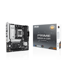ASUS PRIME B850M-A-CSM Motherboard AMD B850 Socket AM5 DDR5 micro ATX PCIe 5.0 M.2 - 90MB1LQ0-M0EAYC - 4711636054720