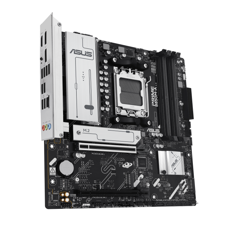 ASUS PRIME B850M-A-CSM Motherboard AMD B850 Socket AM5 DDR5 micro ATX PCIe 5.0 M.2 - 90MB1LQ0-M0EAYC - 4711636054720