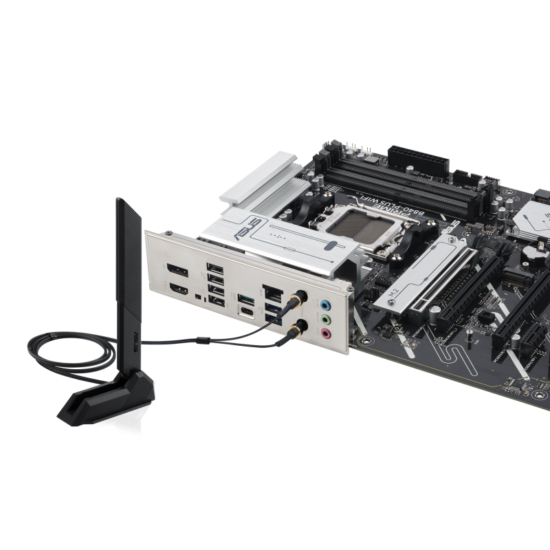 ASUS PRIME B840-PLUS WIFI Motherboard AMD B840 Socket AM5 DDR5 ATX PCIe 4.0 M.2 Wi-Fi - 90MB1IZ0-M0EAY0 - 4711387797273