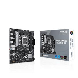 ASUS PRIME B760M-R D4 Motherboard Intel B760 Socket LGA 1700 DDR4 micro ATX PCIe 4.0 M.2 - 90MB1HA0-M0EAY0 - 4711387423769