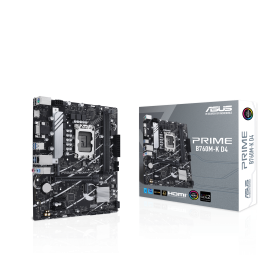 ASUS PRIME B760M-K D4 Motherboard Intel B760 Socket LGA 1700 DDR4 micro ATX PCIe 4.0 M.2 - 90MB1DS0-M1EAY0 - 4711387006917