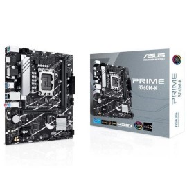 ASUS PRIME B760M-K Motherboard Intel B760 Socket LGA 1700 DDR5 micro ATX PCIe 4.0 M.2 - 90MB1FI0-M1EAY0 - 4711387198506