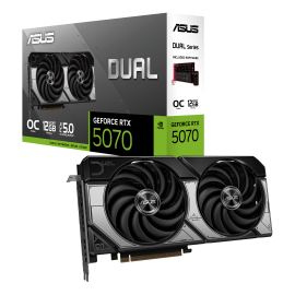 ASUS GeForce RTX 5070 Dual OC Placa Gráfica 12GB GDDR7 192-bit PCIe 5.0 - 90YV0M17-M0NA00 - 4711636046213