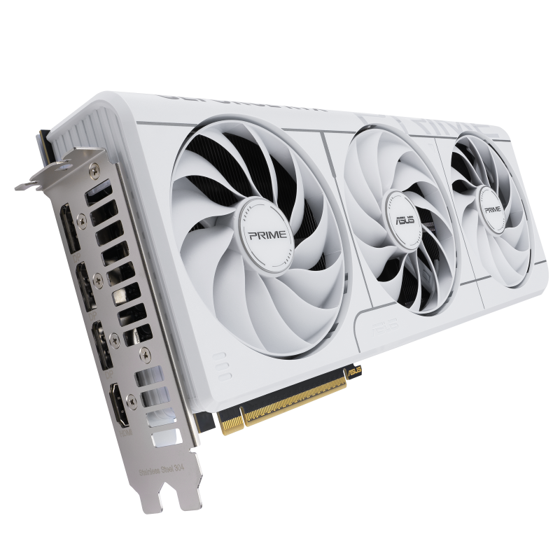 ASUS GeForce RTX 5070 Prime White OC Edition Placa Gráfica 12GB GDDR7 192-bit PCIe 5.0 - 90YV0M19-M0NA00 - 4711636046121
