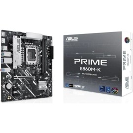 ASUS PRIME B860M-K Motherboard Intel B860 Socket LGA 1851 DDR5 micro ATX PCIe 5.0 M.2 - 90MB1JT0-M0EAY0 - 4711387808498