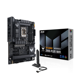 ASUS TUF GAMING Z890-PLUS WIFI Motherboard Intel Z890 Socket LGA 1851 DDR5 ATX PCIe 5.0 M.2 Wi-Fi - 90MB1IQ0-M0EAY0 - 4711387763926
