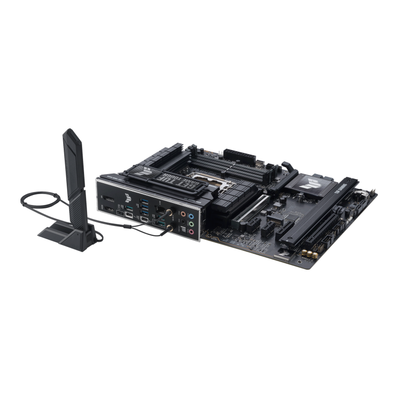 ASUS TUF GAMING Z890-PLUS WIFI Motherboard Intel Z890 Socket LGA 1851 DDR5 ATX PCIe 5.0 M.2 Wi-Fi - 90MB1IQ0-M0EAY0 - 4711387763926